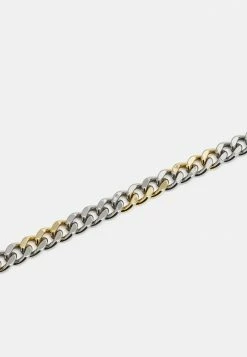 Diesel STEEL UNISEX - Bracelet - Silver-coloured/gold-coloured -Diesel shop 84773cb2dc9b44b6a4776ad3470cca4d