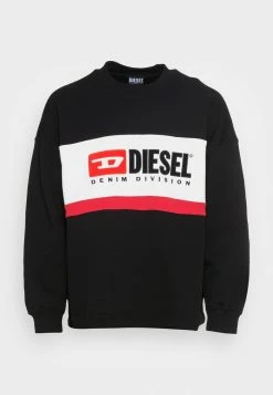 Diesel S-TREAPY-DIVISION - Sweatshirt - Black -Diesel shop 85192e108adb426e898f675c35444a90
