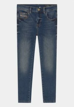 Diesel SLANDY HIGH - Jeans Skinny Fit - Blue Denim