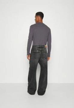 Diesel D-RISE - Flared Jeans - Black Denim -Diesel shop 86158cb62fa44e1abec06440eb0e2f27