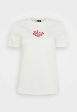 Diesel T-REG-E9 - Print T-shirt - White -Diesel shop 86e7cec4d9d04a54af7edff97fd67b3a