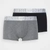 Diesel DAMIEN 2 PACK - Pants - Black/gray