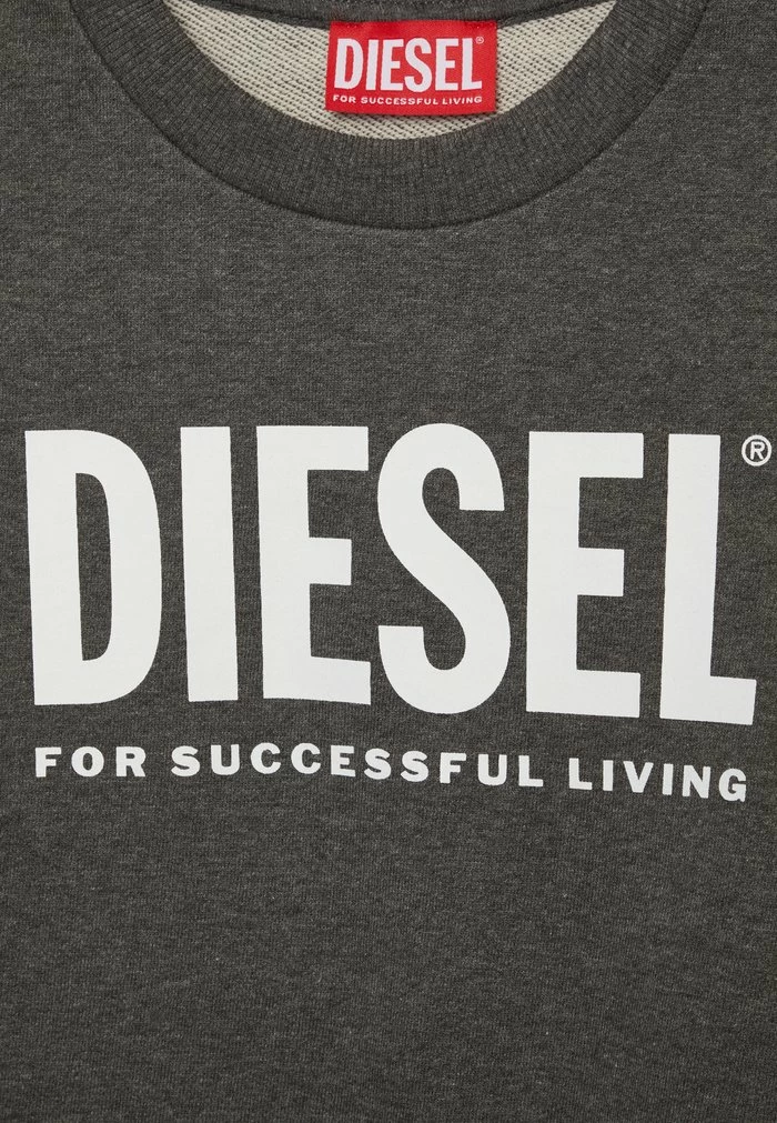 Diesel SCREWDIVISION LOGO UNISEX - Sweatshirt - Dark Grey Melange 3 Diesel SCREWDIVISION LOGO UNISEX - Sweatshirt - Dark Grey Melange - Image 3