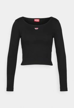 Diesel BALLET - Long Sleeved Top - Black -Diesel shop 898bb48a00364d58bb2ff4ca106c396d