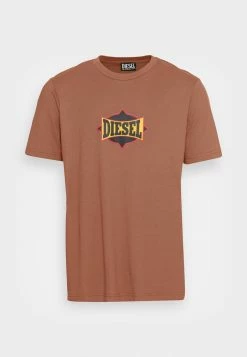 Diesel JUST - Print T-shirt - Brown 8 Diesel JUST - Print T-shirt - Brown -Diesel shop 899661e854334feea02bae69cb0ccd44