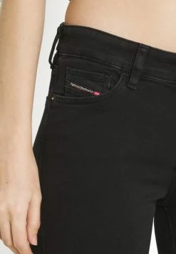 Diesel SLANDY - Jeans Skinny Fit - Washed Black -Diesel shop 8a3a7761e4af4b1a89fb17d8c932004a