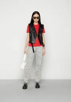 Diesel MICRODIV - Basic T-shirt - Red -Diesel shop 8af2dfef0a6842ebbbe7e1052a3b0c92