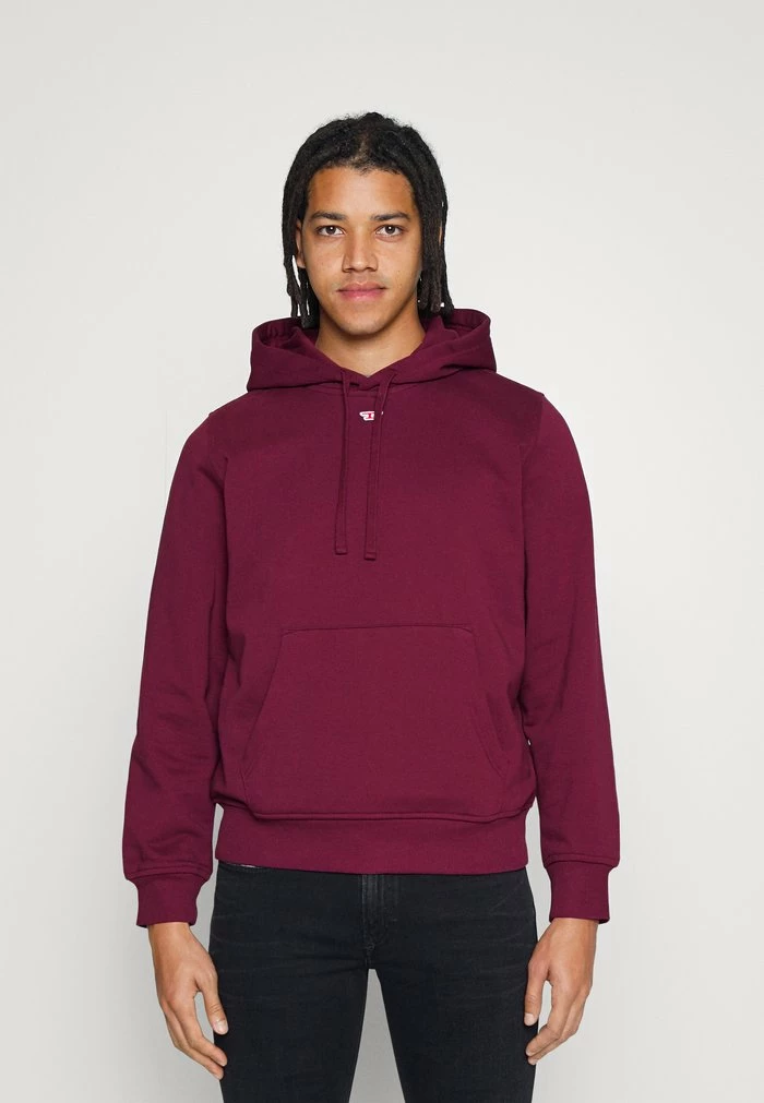 Diesel GINN HOOD - Hoodie - Dark Red 1 Diesel GINN HOOD - Hoodie - Dark Red