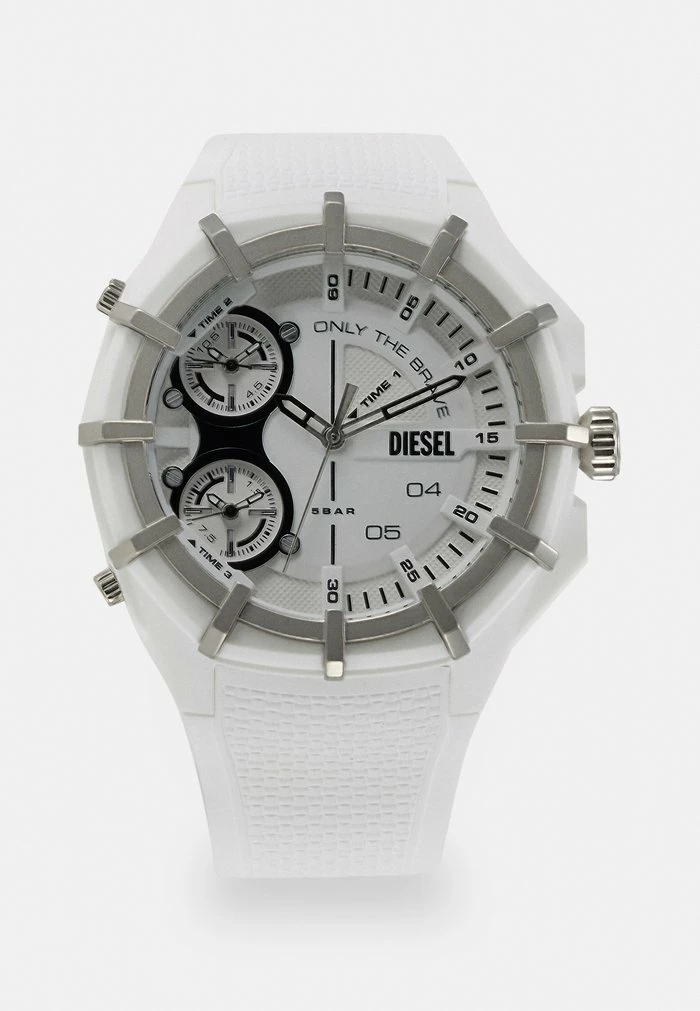 Diesel FRAMED UNISEX - Chronograph Watch - White 1 Diesel FRAMED UNISEX - Chronograph Watch - White
