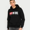 Diesel GINN HOOD - Hoodie - Black