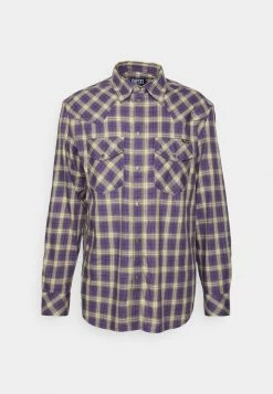 Diesel OCEAN-CHECK - Shirt - Purple -Diesel shop 8d75ace6ed4549fcb066ac0edf69917b