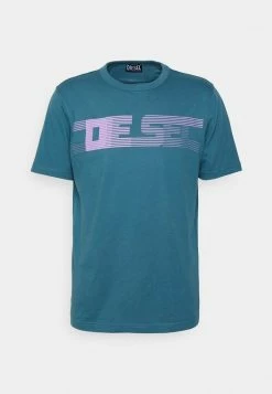 Diesel T-JUST-E19 - Print T-shirt - 0gram 8mu -Diesel shop 8d881505bb5644d7b844362bccb06b64