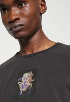 Diesel INNER UNISEX - Print T-shirt - Black -Diesel shop 8da90cbeceb64eb7a9f3e2dfbfe706f2