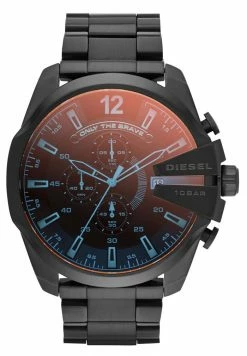 Diesel MEGA CHIEF - Chronograph Watch - Black -Diesel shop 8e01e41f7bb04cac813e56799709428e