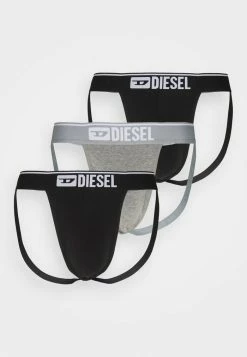 Diesel JOCKY 3 PACK - Briefs - Black/gray