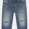 Diesel GALE UNISEX - Straight Leg Jeans - Blue Denim