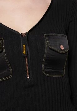 Diesel T-BORDIE - Long Sleeved Top - Black -Diesel shop 8f7bbd2961b844358710ecb8e0dd7b39