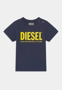 Diesel UNISEX - Print T-shirt - Peacoat