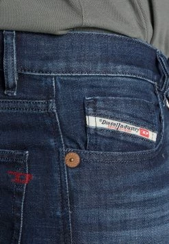 Diesel Straight Leg Jeans - Blue Denim -Diesel shop 90d22ba190424f0ab6d4b1e580728ac8