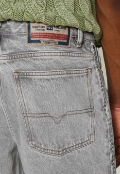 Diesel Straight Leg Jeans - Grey Denim -Diesel shop 916693bbc07a4e37a81b3bd2586c19ca