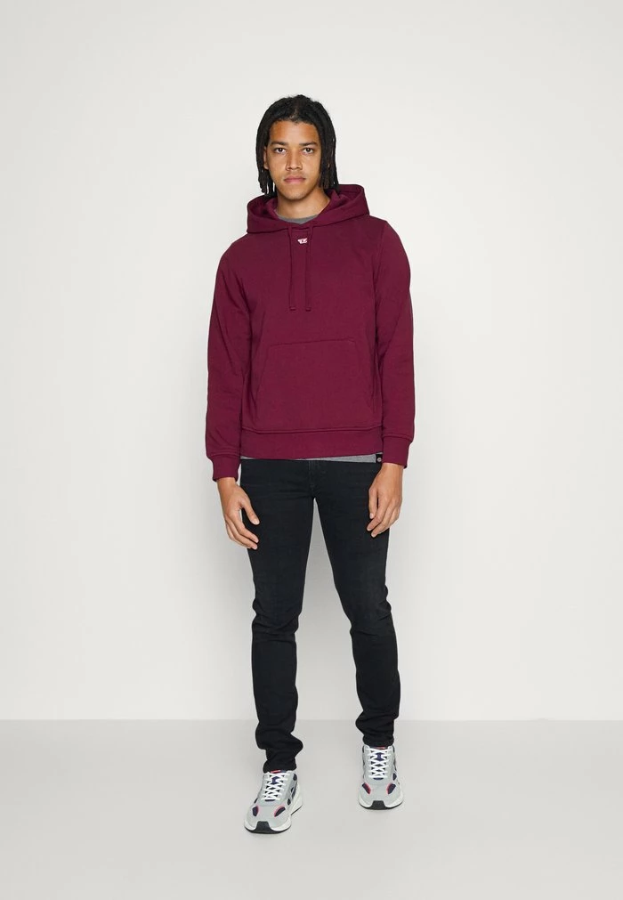 Diesel GINN HOOD - Hoodie - Dark Red 2 Diesel GINN HOOD - Hoodie - Dark Red - Image 2