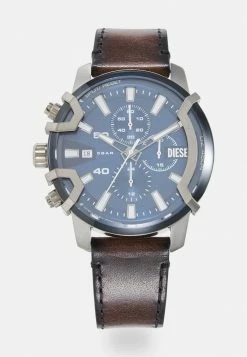 Diesel GRIFFED MINI - Chronograph Watch - Brown/blue