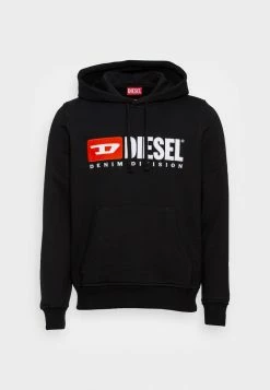 Diesel GINN HOOD - Hoodie - Black -Diesel shop 94ec009643a24934941e914475a621b4