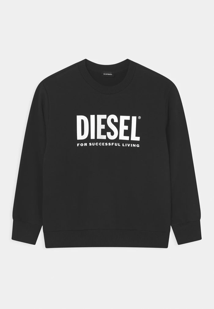 Diesel SCREWDIVISION LOGO UNISEX - Sweatshirt - Nero 1 Diesel SCREWDIVISION LOGO UNISEX - Sweatshirt - Nero
