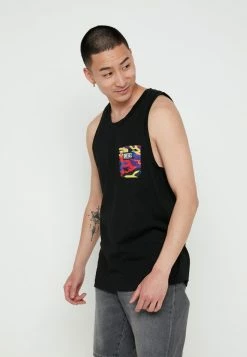 Diesel PRIDE LOCOARM UNISEX - Top - Black