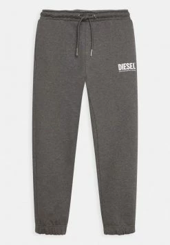 Diesel PHORY UNISEX - Tracksuit Bottoms - Dark Grey Melange
