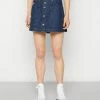 Diesel ALBUS - Mini Skirt - Dark Blue