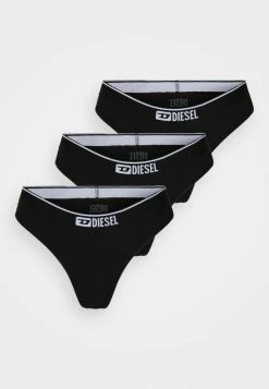 Diesel STARSEY 3 PACK - Thong - Black -Diesel shop 99aebf4b7bd4438ca50a765f66fffc16