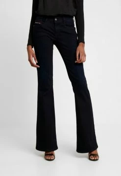 Diesel D-EBBEY - Flared Jeans - Indigo