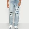 Diesel 1955 High Waist - Straight Leg Jeans - 09c90 01