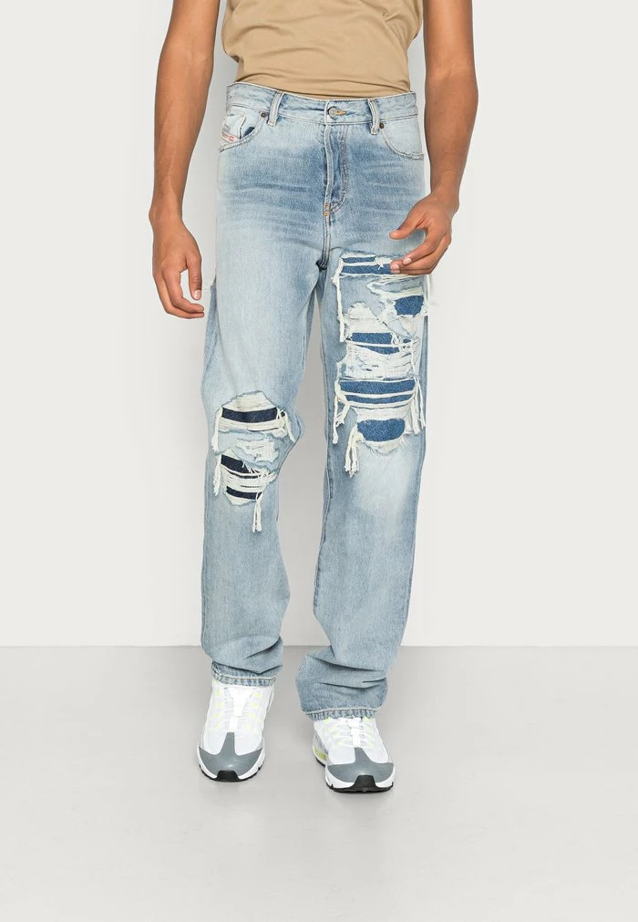 Diesel 1955 High Waist - Straight Leg Jeans - 09c90 01 1 Diesel 1955 High Waist - Straight Leg Jeans - 09c90 01