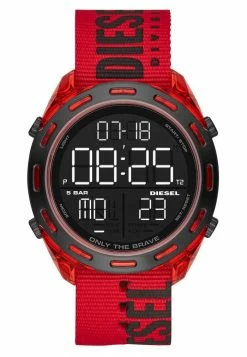 Diesel CRUSHER - Digital Watch - Red