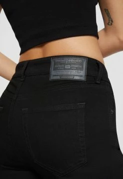 2017 SLANDY DIESEL LIBRARY - Jeans Skinny Fit - Black/dark Grey -Diesel shop 9cddfb71caba44d494aa1ae467e2a582