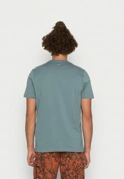 Diesel T JUST C8 - Print T-shirt - Blue -Diesel shop 9e7e5dff9b75415587efb29fe026ced7