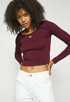 Diesel BALLET - Long Sleeved Top - Deep Red -Diesel shop a005fe68d00847b0bc96161ea5f00936