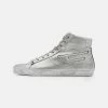 Diesel S-LEROJI MID - High-top Trainers - Silver