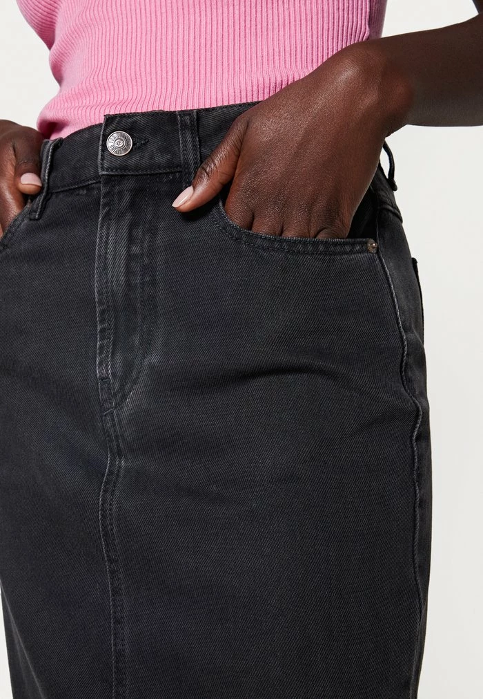Diesel DE-RONNY - Denim Skirt - Black Dark Grey 6 Diesel DE-RONNY - Denim Skirt - Black Dark Grey - Image 6