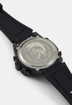 Diesel MEGA CHIEF - Chronograph Watch - Black -Diesel shop a20d92815bbb45f8b39829250a5e35cb