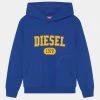 Diesel SMUSTER OVER UNISEX - Sweatshirt - Blue