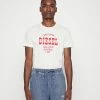 Diesel DIEGOR - Print T-shirt - White