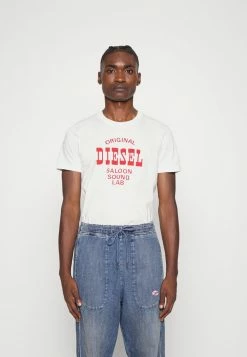 Diesel DIEGOR - Print T-shirt - White