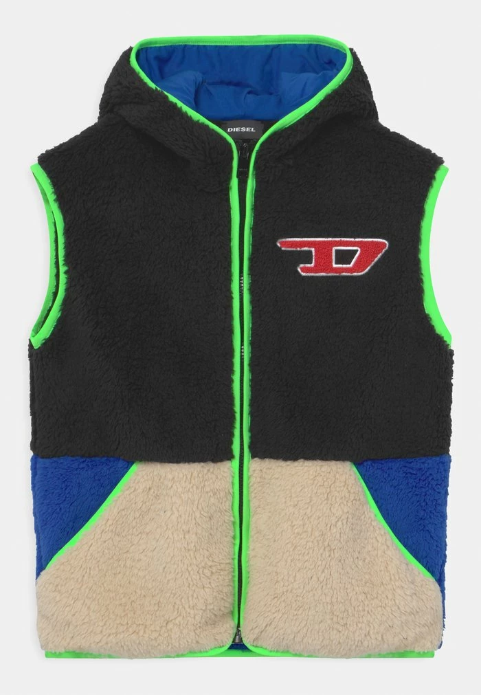 Diesel SACCY OVER UNISEX - Waistcoat - Nero 1 Diesel SACCY OVER UNISEX - Waistcoat - Nero
