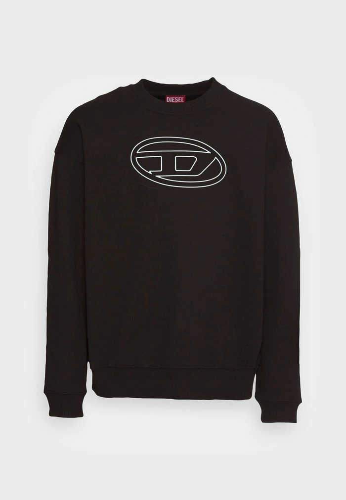 Diesel S MART BIGOVAL - Sweatshirt - Black 4 Diesel S MART BIGOVAL - Sweatshirt - Black - Image 4