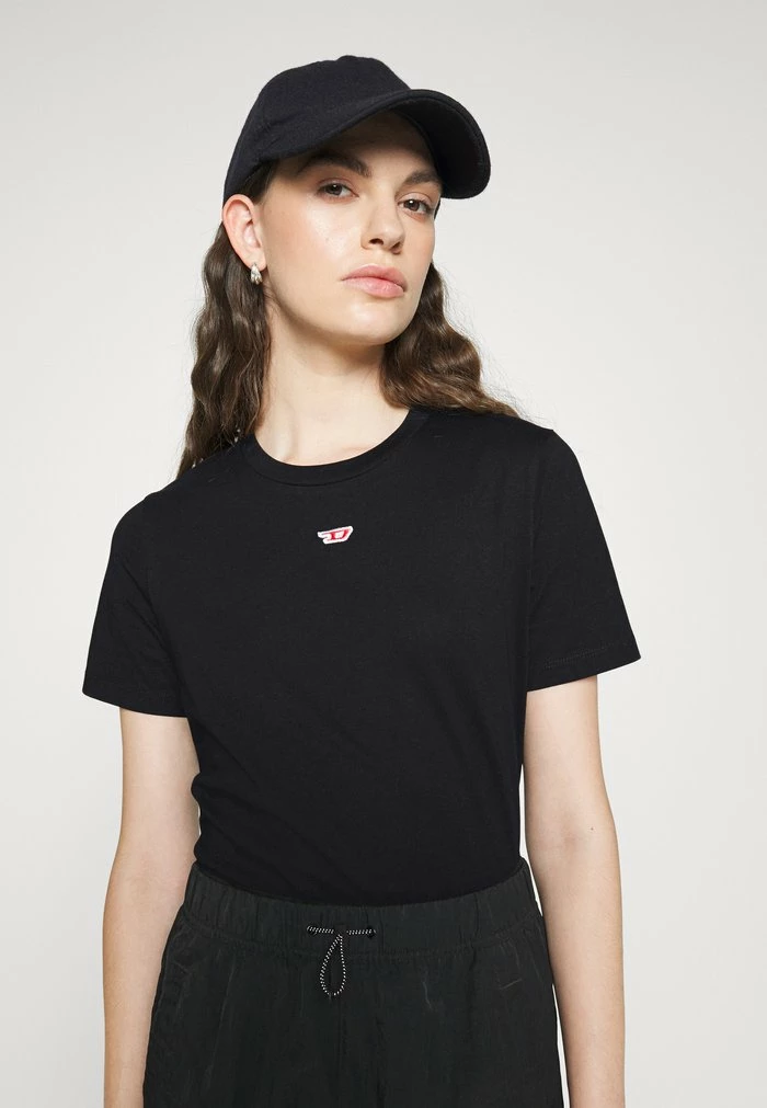 Diesel Basic T-shirt - Black 4 Diesel Basic T-shirt - Black - Image 4