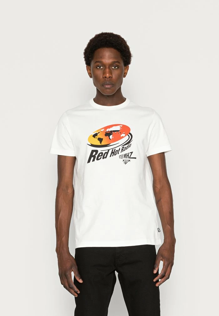 Diesel T-DIEGOR - Print T-shirt - 0grai 141 1 Diesel T-DIEGOR - Print T-shirt - 0grai 141