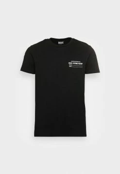Diesel T DIEGOR C5 - Print T-shirt - Black -Diesel shop a9cac5bde25441d7b446eb4da2a1b783